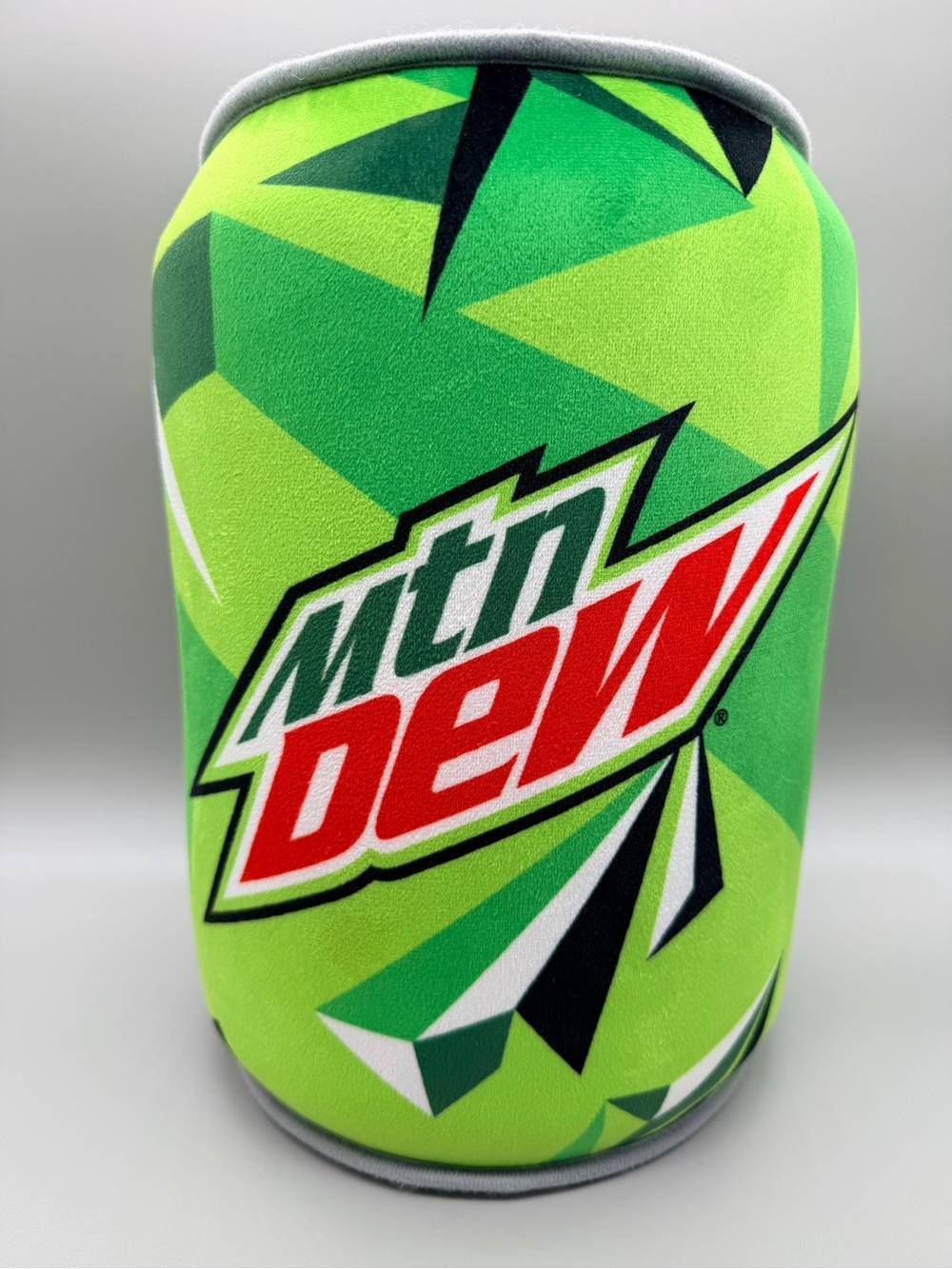 Mtn Dew x Snuggie 2-in-1 Pillow & Lap Snack Tray Soda Can Plush Novelty 13x8 HTF